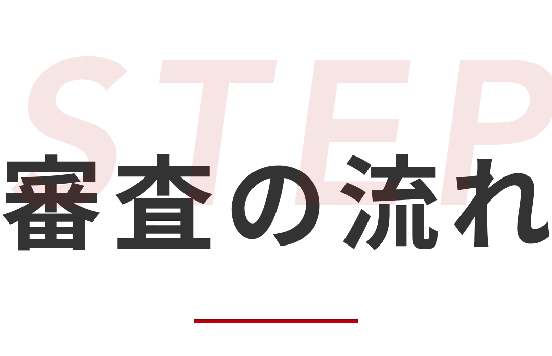 審査の流れ